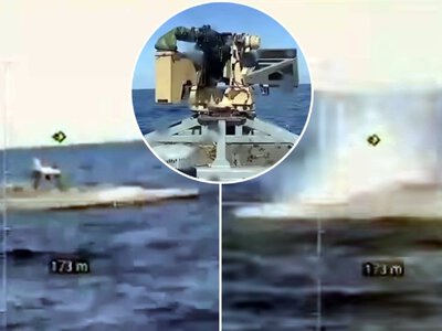Pierwsza takie starcie morskie w historii. Rosjanie przegrali