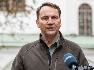 Sikorski w Kijowie. Zdecydowane słowa po ataku w pobliżu polskiej granicy