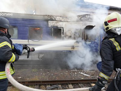 „Systemowy atak” Rosji na sieć kolejową. W użyciu drony i rakiety