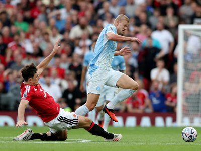 City od 23. minuty grało w dziesiątkę. Jeden gol w derbach Manchesteru