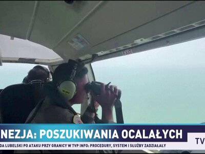 Indonezja: poszukiwanie rozbitków po katastrofie promu