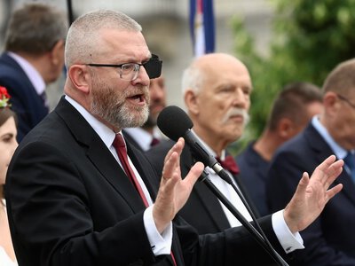 Parlament Europejski zdecydował. Grzegorz Braun ponownie bez immunitetu