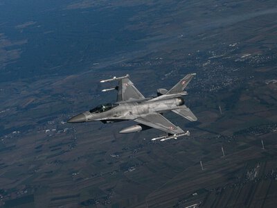 Rosyjskie drony nad Ukrainą. Polska poderwała myśliwce