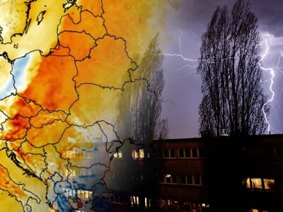 Drobne kawałki lodu posypią się z chmur. Synoptycy ostrzegają przed burzami
