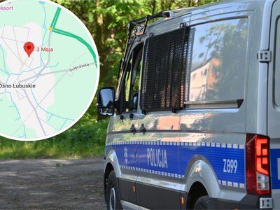 Dramatyczne odkrycie w Ośnie Lubuskim. Na skwerku znaleziono roznegliżowane zwłoki starszej kobiety