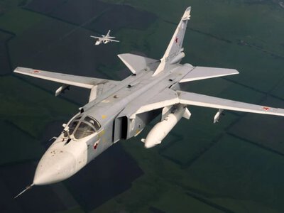 Triumf Ukrainy, uderzyli na Krymie. Su-24 trafiony