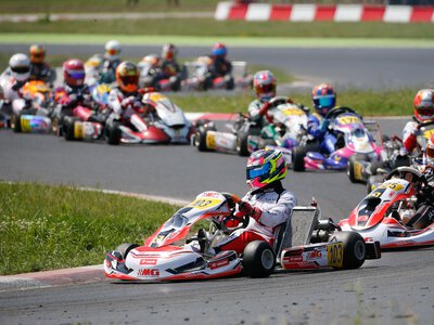 Angelard walczy o podium Kartingowych Mistrzostw Polski