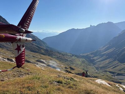 Tragiczny wypadek w Alpach. Samolot rozbił się o zbocze góry