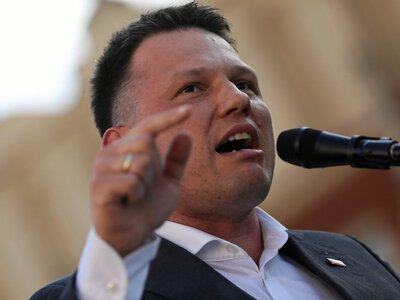 Porównał Bocheńczaka do Beckhama. Mentzen o porażce Konfederacji w Krakowie