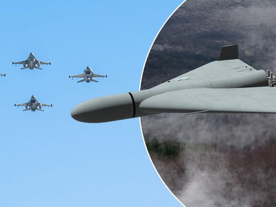 Dron blisko polskiej granicy. „Słyszalne odgłosy eksplozji”