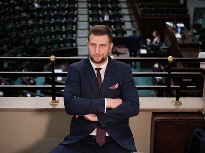 Kłeczek z TV Republika wtargnął na wywiad z Witczakiem. Chciałbym skorzystać z okazji