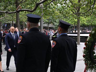 Para prezydencka w NYC. Pierwszy punkt wyprawy nie mógł być inny