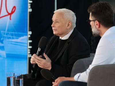 Kaczyński spotkał się z młodymi. Mówił o Niemczech, reakcja uczestnika