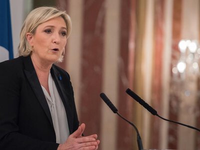 Le Pen i Bardella: Rosja nie może wpływać groźbami na naszą politykę