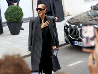 Céline Dion zdjęła buty i weszła na samochód. Tłum dosłownie oszalał