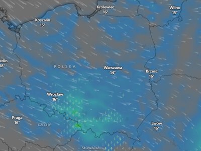 Prognoza pogody IMGW na początek tygodnia. Śnieg, grad, burze i wiatr do 90 km/h