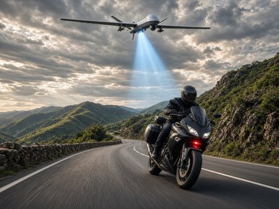 Ogranicznik prędkości z satelity i motocykle: mit czy realne zagrożenie dla jednośladów?