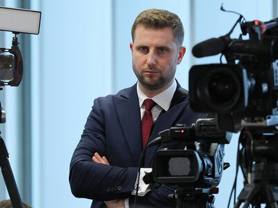 Pracownik TV Republika z ograniczeniem wstępu do Sejmu