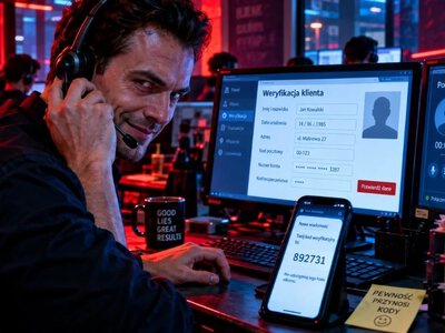 SMS wygląda jak potwierdzenie z banku. Oszust wysyła go podczas rozmowy