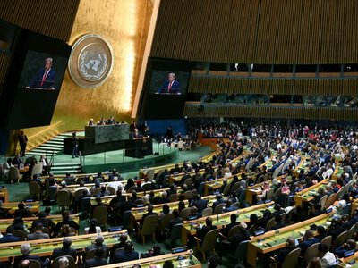 Trump uderzył w jeden kraj. Delegacja natychmiast zaczęła opuszczać ławy