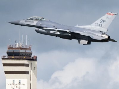 Katastrofa lotnicza w Niemczech. Rozbił się myśliwiec F-16
