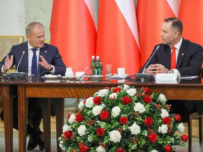 Nawrocki o projekcie Tuska ws. cen paliw: Kierowcy są wzięci za zakładnika