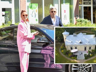 Tak mieszka Natasza Urbańska i Janusz Józefowicz. Odbudowali dworek i teraz tam mieszkają