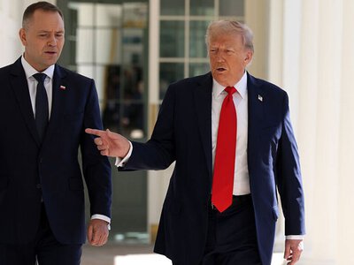 Prezydent Nawrocki rozmawiał z Trumpem. Padły „konkrety” w sprawie bazy