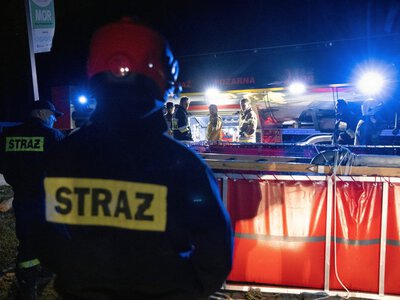 Pożar przy stacji łączności Starlinków. Minister cyfryzacji: Mamy do czynienia z podpaleniem