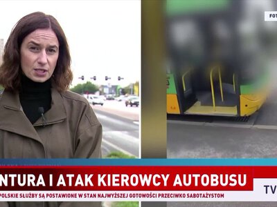 Pasażer wypchnięty z autobusu przez kierowcę