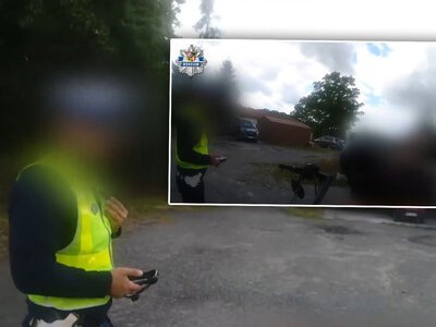Chciał zaoszczędzić 100 zł, teraz grozi mu 10 lat więzienia. Policja wszystko nagrała