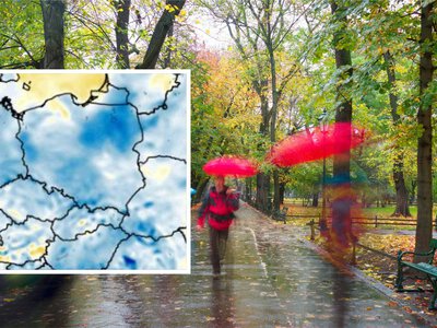 Deszcz nie odpuści. Polska tonie w chmurach, a temperatura mocno zaskoczy