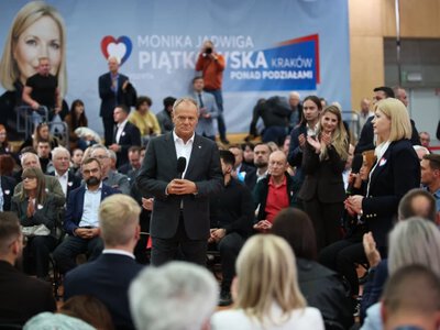 Nie rozumiem, co chodzi mu po głowie. Tusk o Nawrockim