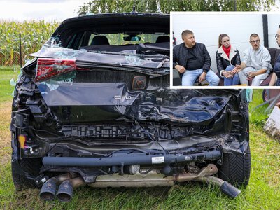 Chciał pomóc człowiekowi, wjechał w niego radiowóz. Pan Daniel oskarża: robią wszystko, by nie zapłacić