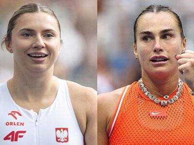 Jest z Białorusi, ale startuje dla Polski. Dostała pytanie o Sabalenkę