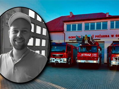 Strażaków wezwano do wypadku. Zaraz potem pogrążyli się w żałobie. Niewyobrażalna tragedia