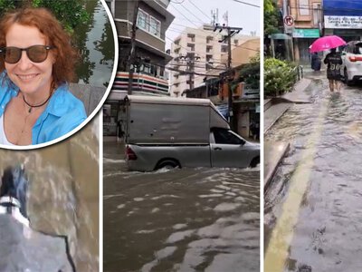 Nie mogą wrócić do domów, brak sieci. Nasza czytelniczka z centrum zalanego Bangkoku