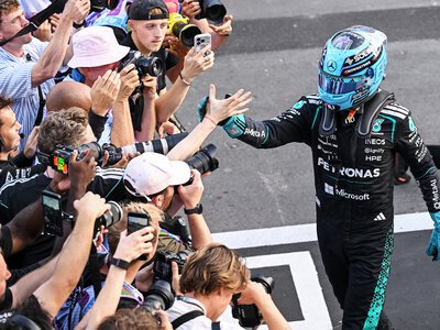 Russell odrobił 15 punktów w generalce. Red Bull goni czołówkę F1