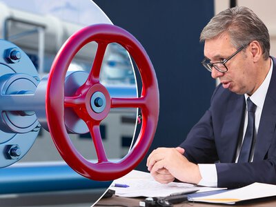 Prezydent Serbii chwali się tanim gazem z Rosji. Rozmawiał już z Putinem