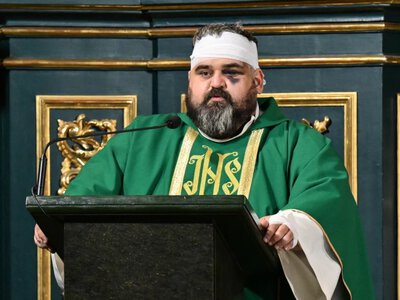 Echa tragedii w Jarosławiu. Poszkodowany ksiądz przemówił do wiernych