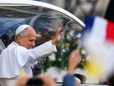 Papież Leon XIV odwiedził Francję. Tęsknimy za szczęściem, miłością i spełnieniem