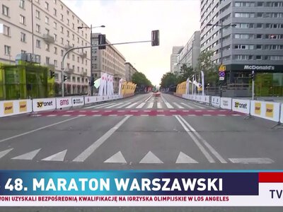 Maraton przebiegnie ulicami Warszawy
