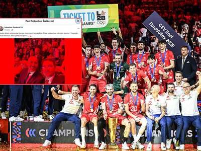 To oni wręczali medale Polakom. Osobiście pojawili się na finale