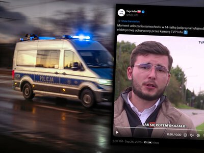 14-latka potrącona na wizji. Ekipa TVP Info przerwała relację z innej tragedii w Kościerzynie