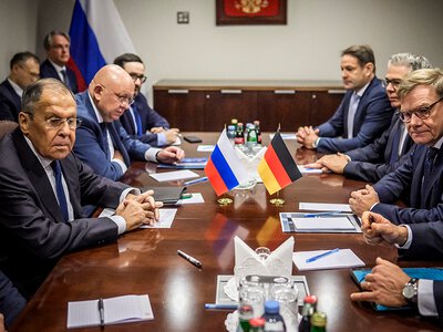 Szef dyplomacji Niemiec oko w oko z Ławrowem. Pierwszy raz od wybuchu wojny
