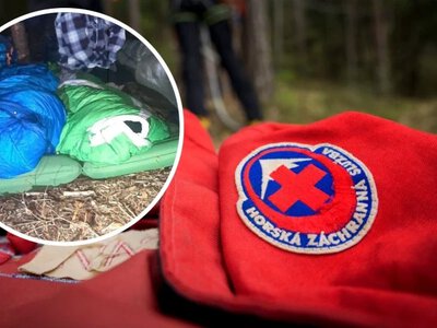 Wyruszyły w góry, nocowały w śpiworach. Do akcji ruszyli słowaccy ratownicy