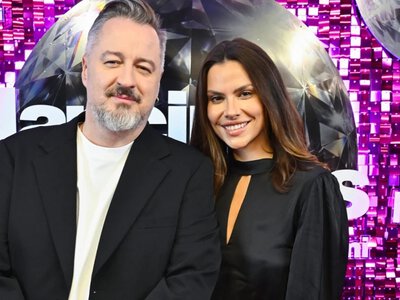 Co za para! Partnerka Kędzierskiego zachwca na ściance Tańca z gwiazdami