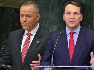 Sikorski skomentował przemówienie prezydenta. Bardzo dziwne
