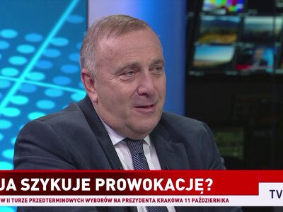 Senator KO Grzegorz Schetyna w „Gościu poranka”