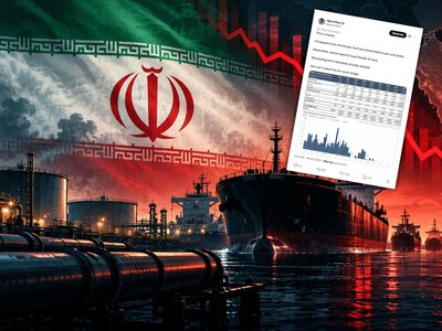 Pokazał, co dzieje się z ropą z Bliskiego Wschodu. Iran dłużej nie wytrzyma